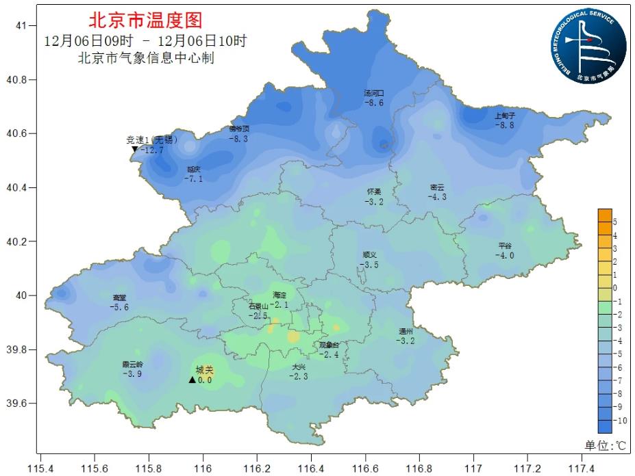 北京-7.2℃创气温新低 2019暖冬泡汤？短暂低温不是冷冬