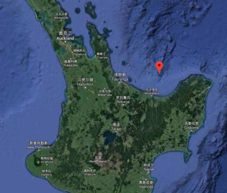 新西兰火山喷发后5.3级地震紧随而来 震中距火山150公里