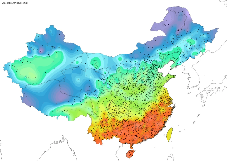 2019年暖冬在南方更显著！江南出现接近30℃高温南京破纪录