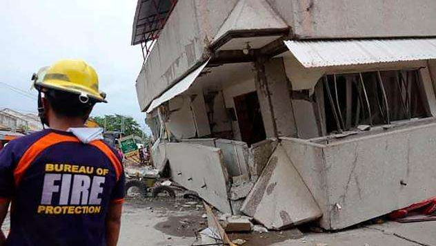 菲律宾南部地震死亡人数更新 至少4人死亡学校停课