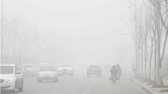 昨日山东济宁遭大雾围城 多条高速双向入口完全封闭