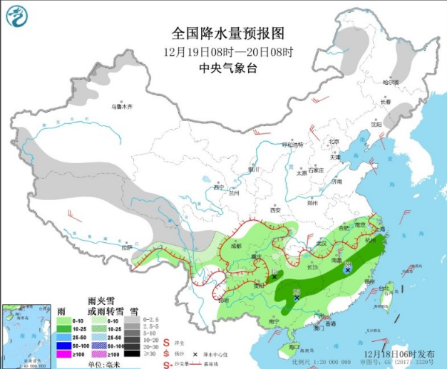 南方持续迎阴雨来袭 湖南江西福建广西等地都有大雨