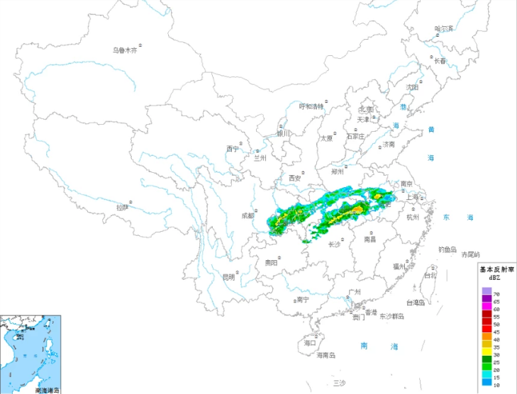 南方地区迎来水龙能抗旱！但上海要下雨一星期