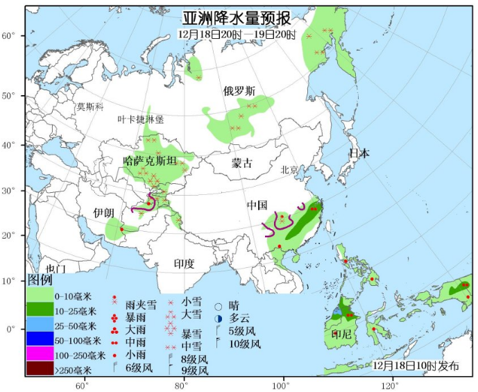 12月18日国外天气预报 强雨雪突袭北美西北部及东部