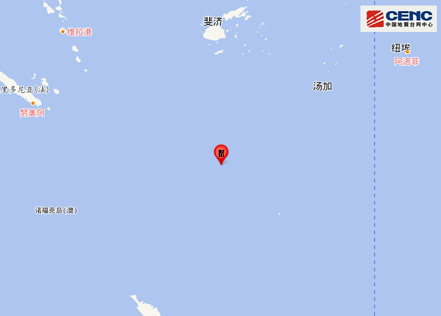 斐济5.3级地震最新消息 斐济群岛还会有余震发生吗？