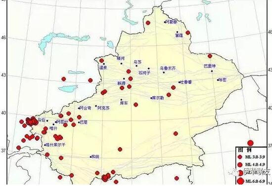 新疆和田县发生4.4级地震 近期新疆为什么地震频繁