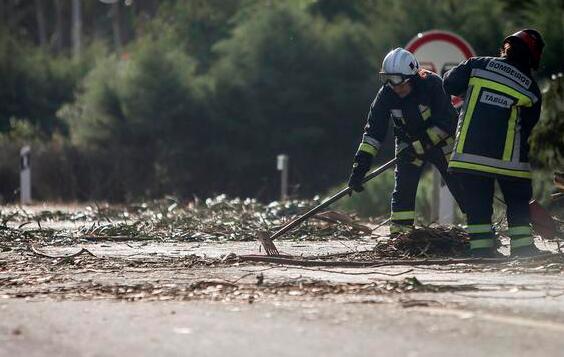 西班牙等多国遭遇风暴袭击 9人死亡11万户家庭断电