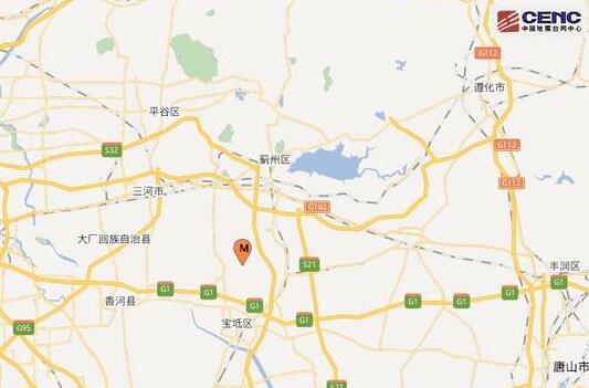 天津蓟州发生3.3级地震 北京河北等地有明显震撼