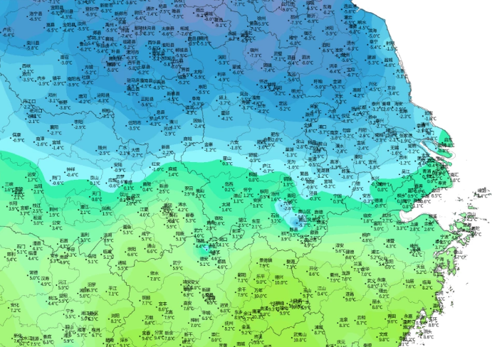 感受到长三角的冷了吗？0℃能不冷嘛 上海可能下雪吗？