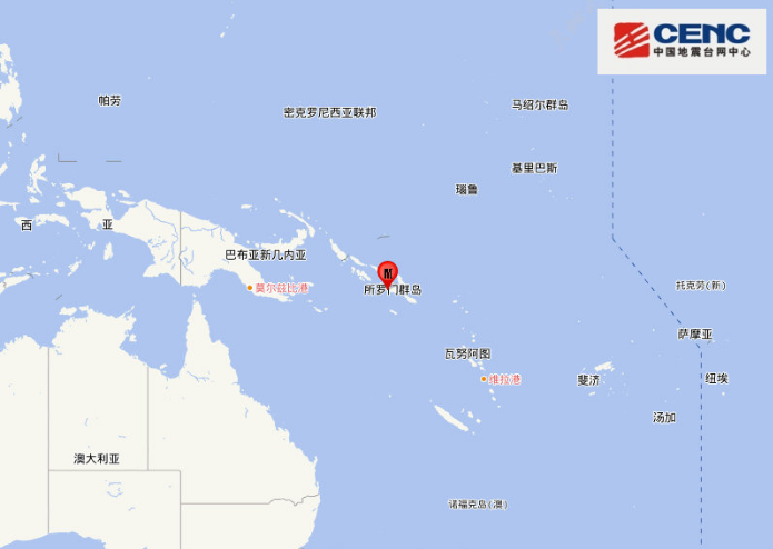 所罗门群岛地震最新消息 5.1级地震突然发生措手不及