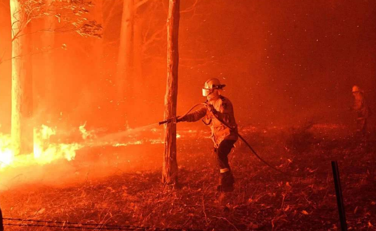 澳洲山火烟雾蔓延至南美 袋鼠岛遭袭15万公顷森林烧毁