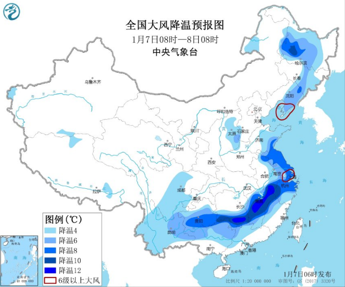 大范围雨雪今夜结束 江南温暖遭冷空气搅局降气温