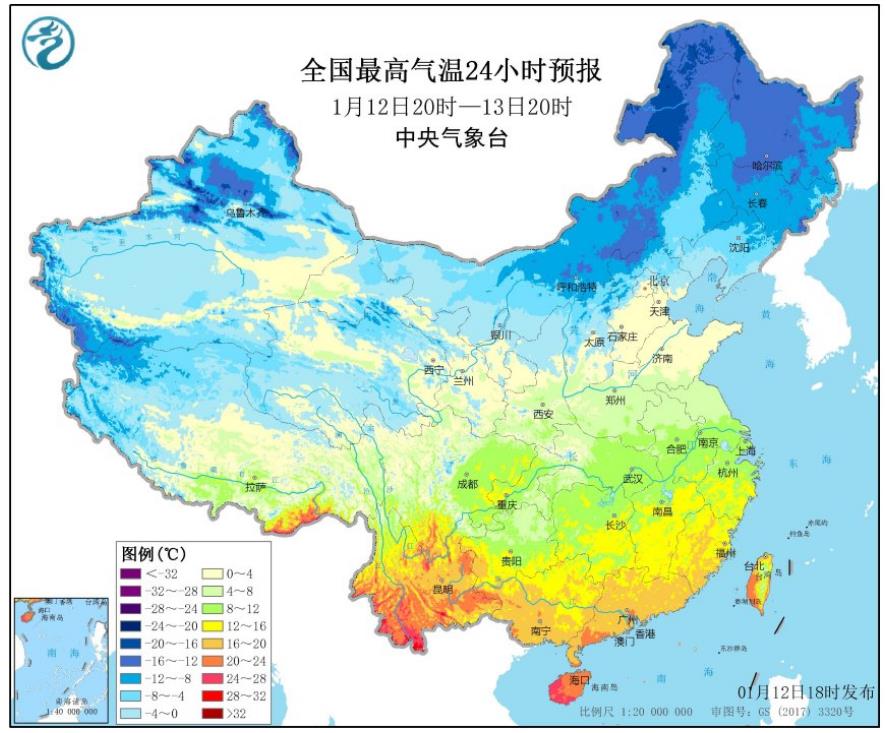 今明天雨水短暂缩减 江淮江南气升温华南降温