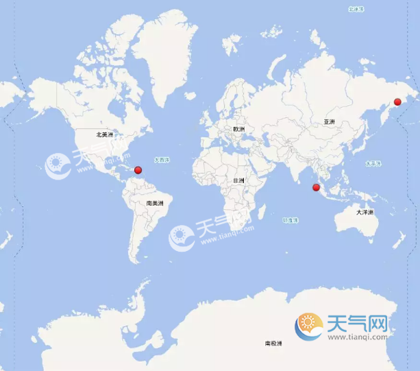 一周中国地震统计:共发生9次有感地震最大4.6