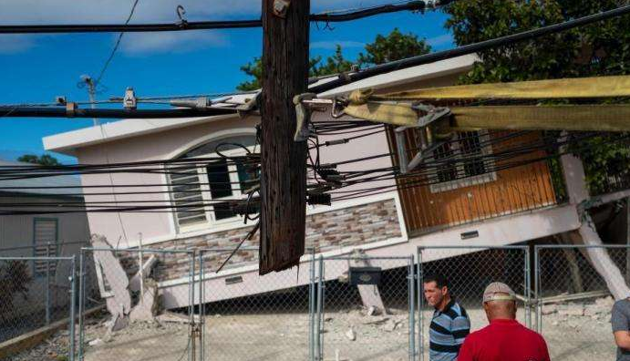 波多黎各5.9级地震后余震上千次 损失1亿美金1死9伤