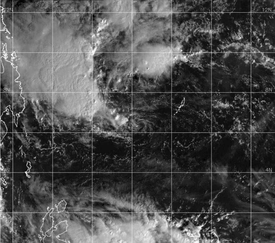 2020年1号台风要生成？卫星云图观测西太平洋有台风活跃