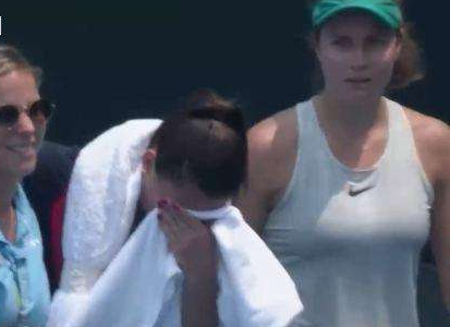 澳洲污染爆表球员呼吸困难退赛 莎拉波娃和对手商量中止比赛