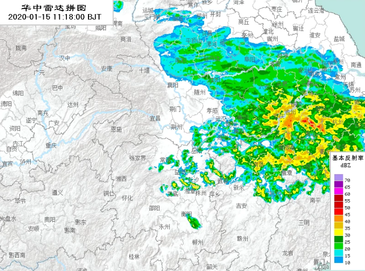 南方第二场雪开始标志出现：武汉下雪！南京合肥也有概率下雪