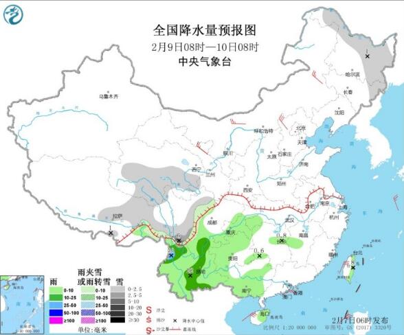 2020春运天气：全国大范围回温 黄淮华北有霾