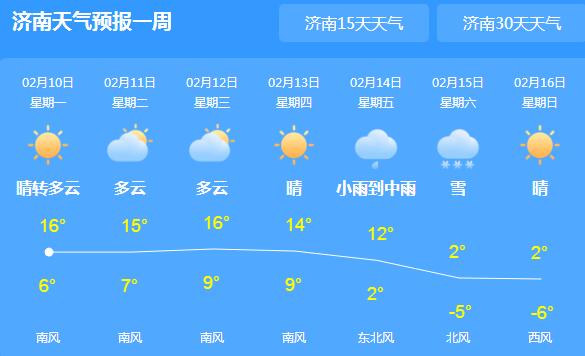 山东中西部地区仍有雾霾 济南局地气温回升至16℃