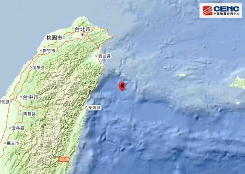 2020台湾地震最新动态 花莲县4.5级地震位置公布