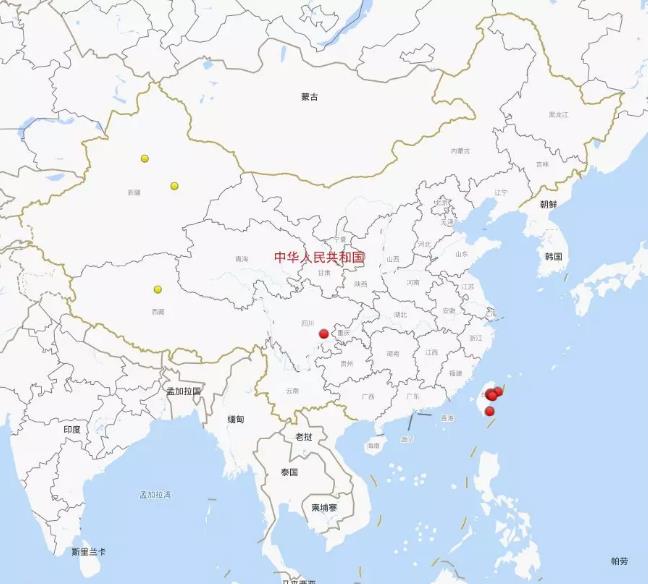 上周中国地震9次：最大地震高达5.4级