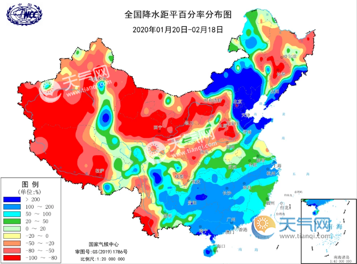 雨水节气全国反向操作大部无雨2020年会干旱吗