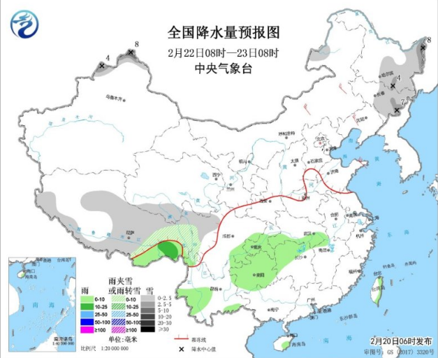 东北强降雪来袭黑吉辽有大雪 青藏高原南部小到中雪