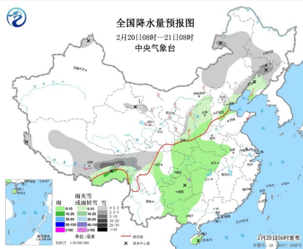 东北强降雪来袭黑吉辽有大雪 青藏高原南部小到中雪