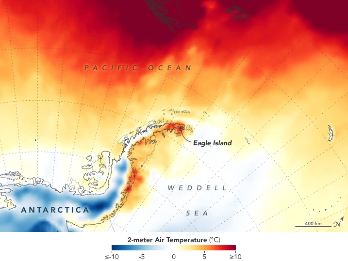 南极破纪录高温怎么回事？20.75℃史上首次出现