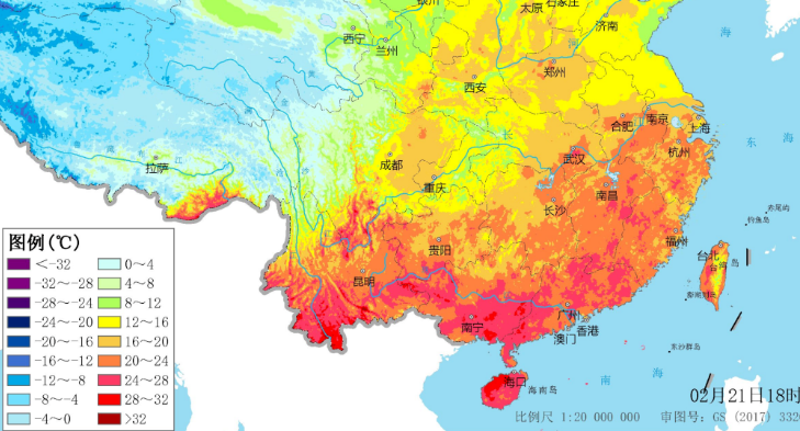 华南回暖到炎热程度！暴力升温局地能热30℃