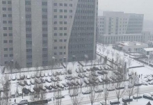 今日内蒙古大范围降温降雪 呼和浩特最低气温降至-4℃