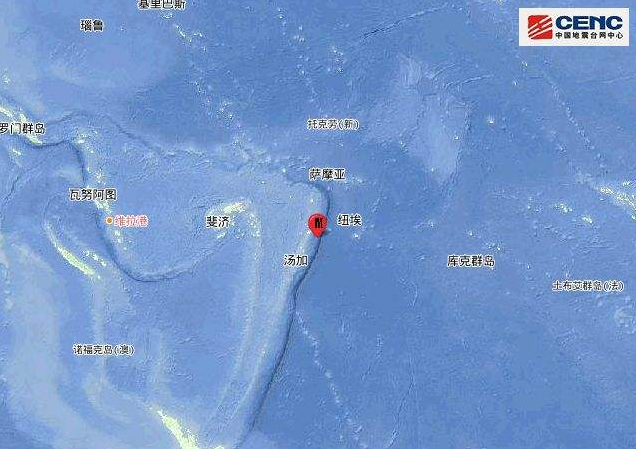 汤加群岛地震最新消息 5.9级大地震突然袭来