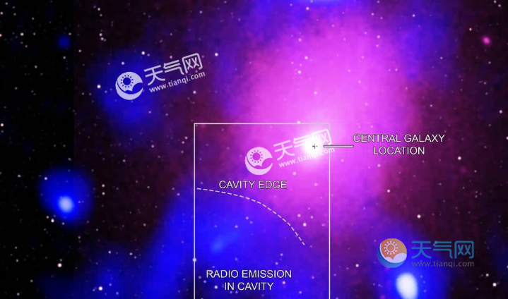 NASA：宇宙火山喷发 来自距地球3.9亿光年星系黑洞