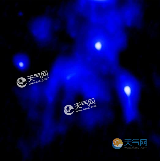 NASA：宇宙火山喷发 来自距地球3.9亿光年星系黑洞