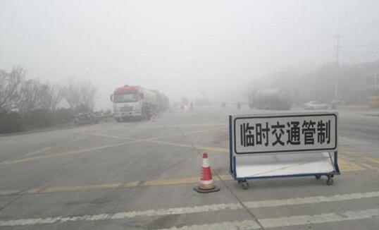 受雨水天气的影响 安徽部分高速交通管制