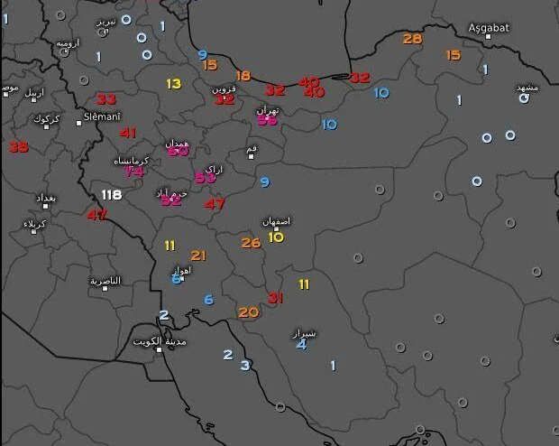 伊朗等中东国家连遭暴雨 德黑兰破纪录气候变极端