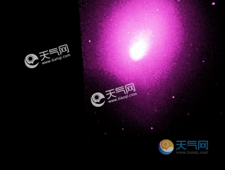 NASA：宇宙火山喷发 来自距地球3.9亿光年星系黑洞