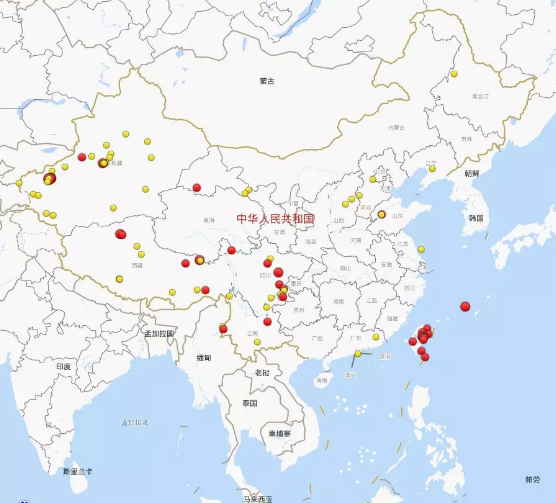 2020年前两月地震统计：中国发生115次3级以上地震