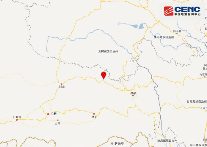2020年西藏地震最新消息 昌都市发生一次3.8级地震