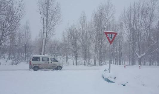 新疆发布寒潮蓝色预警 北疆大部最低气温跌至-10℃