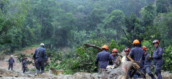 巴西东南部暴雨死亡人数升至41人 400多户居民流离失所