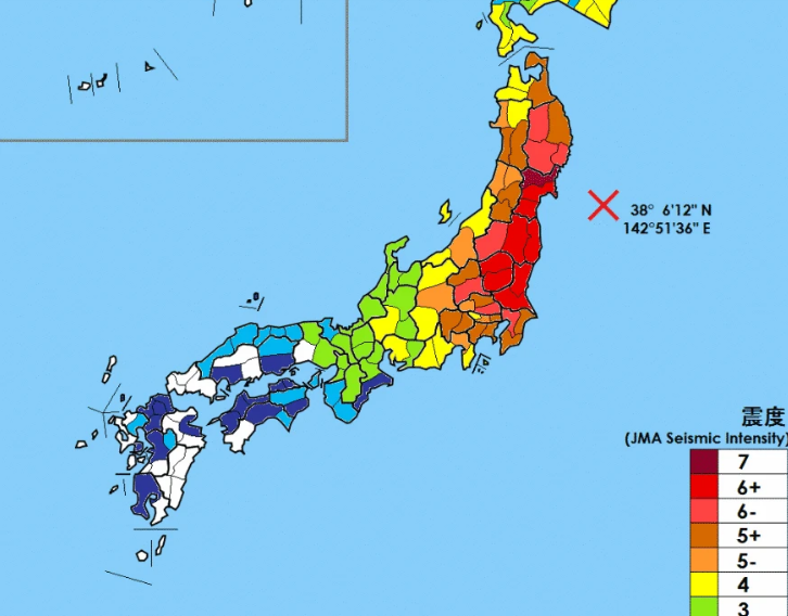 日本311大地震9周年！日本气象厅更正：东日本大地震