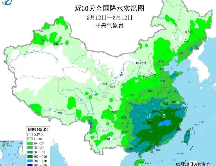 春雨因为稀少才“贵如油” 北方未来10天就春雨稀少