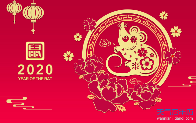 2020鼠年是什么年号为什么说2020是60年金老鼠 万年历