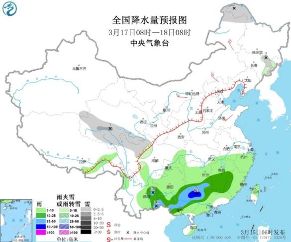江南华南逐渐放晴气温10℃以上 北方多地冷空气频繁伴有4级大风