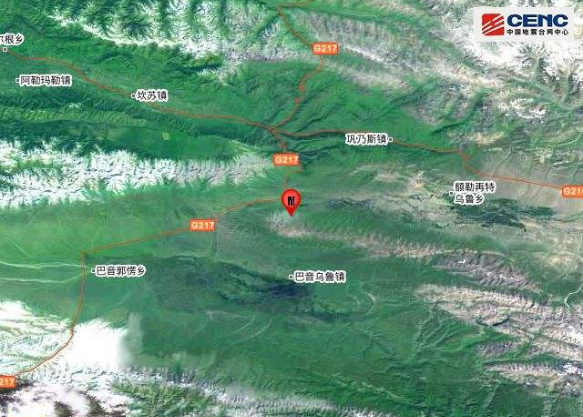新疆今天又地震了！巴音郭楞和静县突发3.4级地震