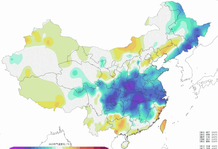 寒潮南下广东遭殃 珠三角被暴雨狂风和冰雹袭击