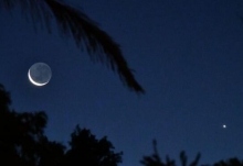 2020金星伴月什么时候出现 金星伴月天象预兆