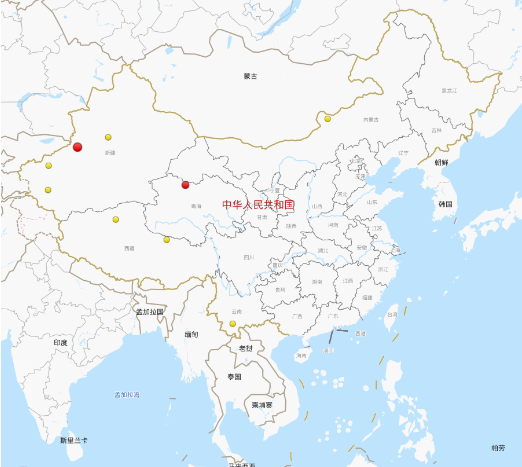 上周中国地震统计：有9次地震在中国境内发生